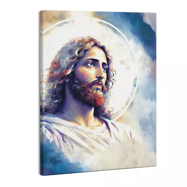 Zdjęcie na płótnie Malowany Portret Jezusa