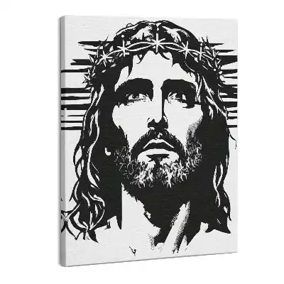 Zdjęcie na płótnie Ilustracja Jezus Chrystus
