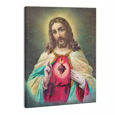 Zdjęcie na płótnie Serce Jezusa Zbawiciela