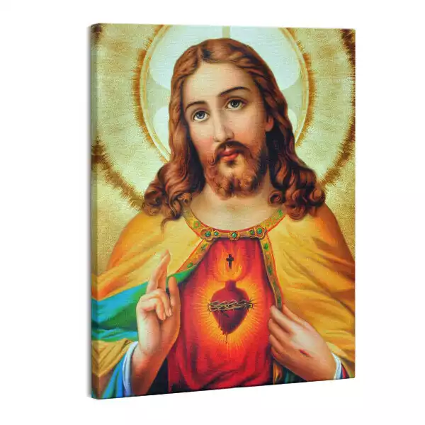 Zdjęcie na płótnie Serce Miłosierdzie Jezusa