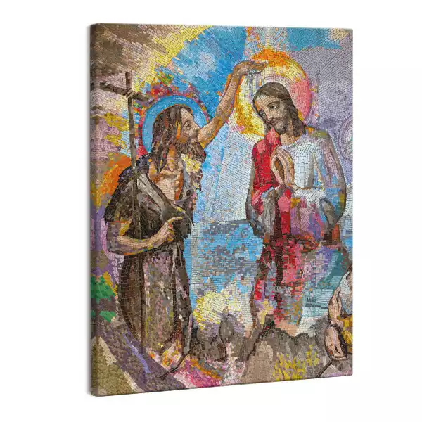 Zdjęcie na płótnie Chrzest Jezusa Chrystusa