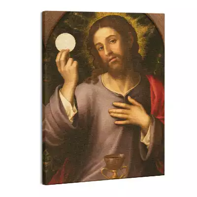 Zdjęcie na płótnie Jezus Chrystus Eucharystyczny