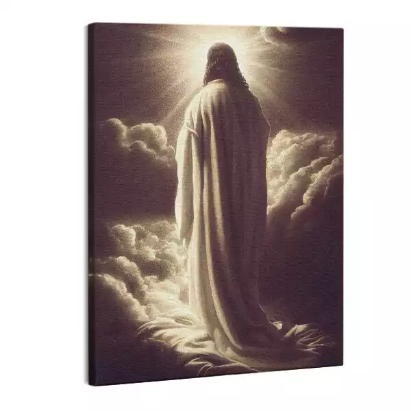 Zdjęcie na płótnie Światłość Jezusa Modlitwa