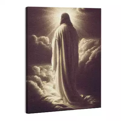 Zdjęcie na płótnie Światłość Jezusa Modlitwa