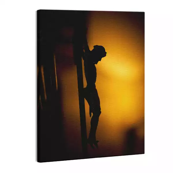 Zdjęcie na płótnie Krzyż i Chrystus