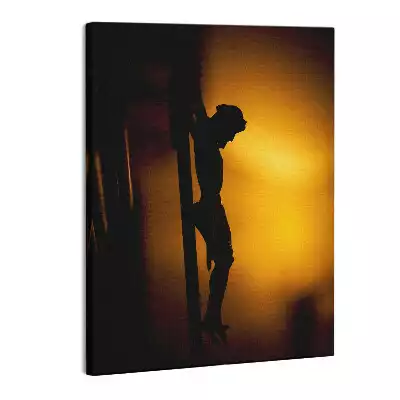 Zdjęcie na płótnie Krzyż i Chrystus