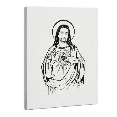 Zdjęcie na płótnie Ilustracja Pan Jezus