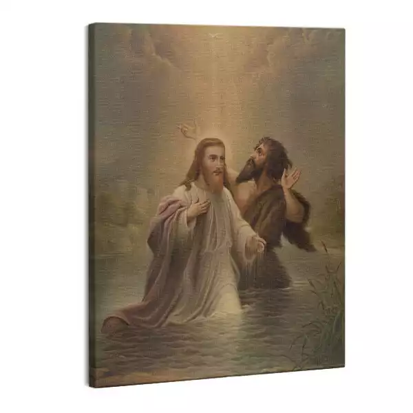 Zdjęcie na płótnie Chrzest Święty Jezusa