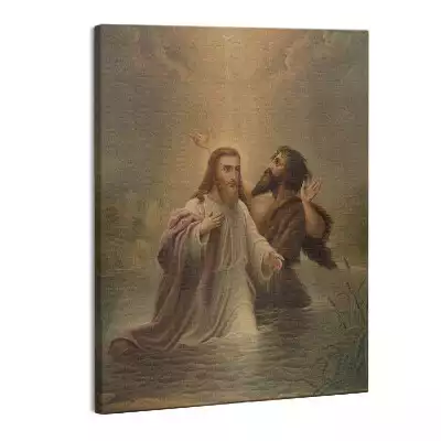 Zdjęcie na płótnie Chrzest Święty Jezusa