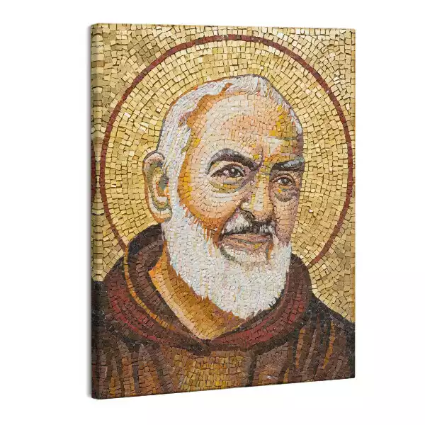 Zdjęcie na płótnie Mozaika św. Ojca Pio