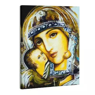 Zdjęcie na płótnie Madonna z dzieciątkiem Jezus