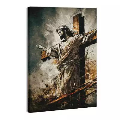 Obraz canvas Jezus Chrystus na Krzyżu