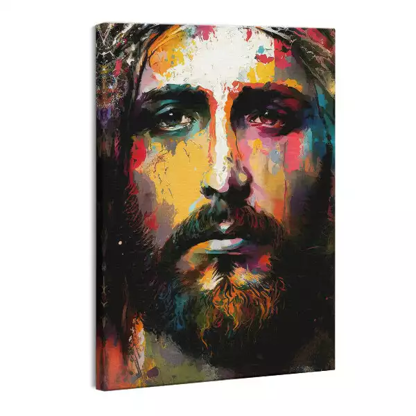 Obraz canvas Portret Twarz Jezusa