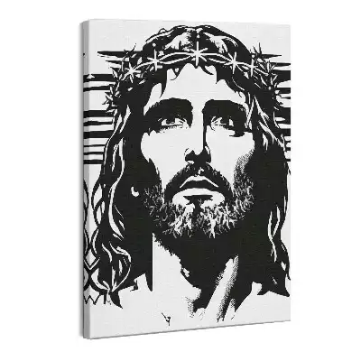Obraz canvas Ilustracja Jezus Chrystus