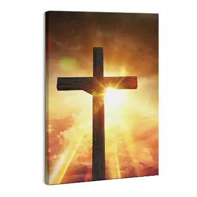 Obraz canvas Krzyż Światło Błogosławieństwa