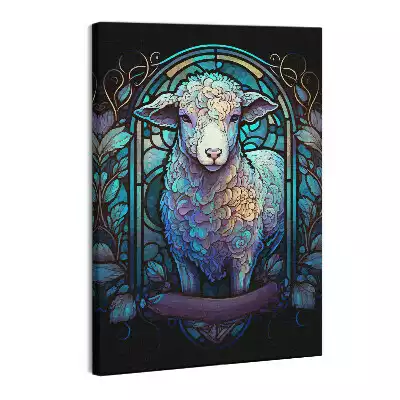 Obraz canvas baranek motyw religijny