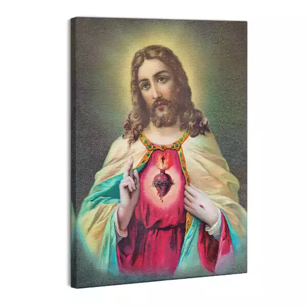 Obraz canvas Serce Jezusa Zbawiciela