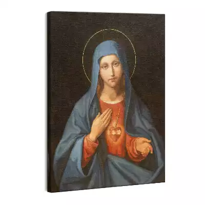 Obraz canvas Serce Maryi Dziewicy