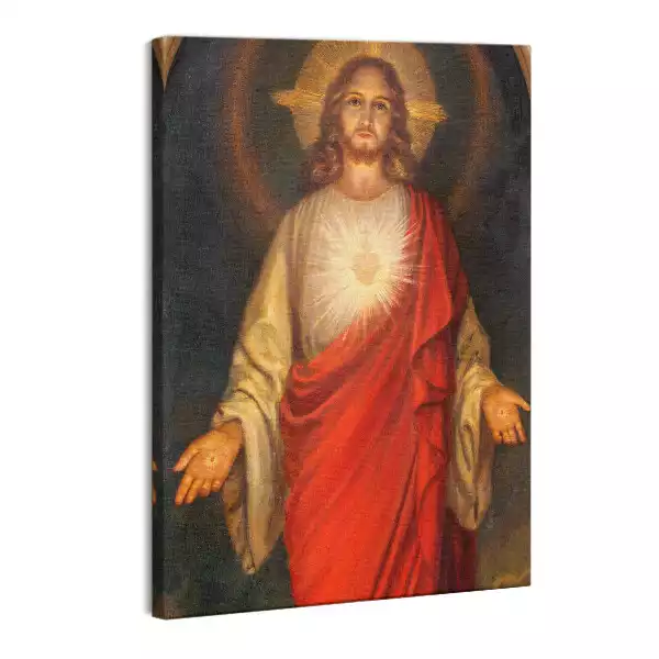 Obraz canvas Serce Jezusa Zbawiciel
