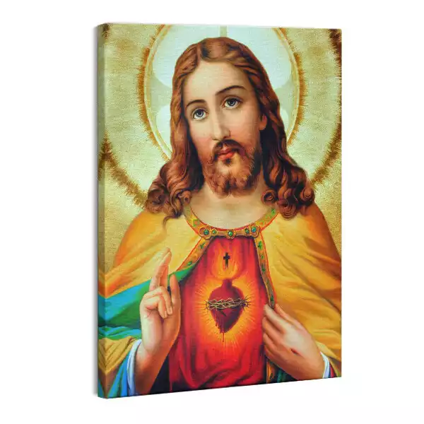 Obraz canvas Serce Miłosierdzie Jezusa