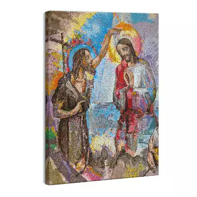 Obraz canvas Chrzest Jezusa Chrystusa