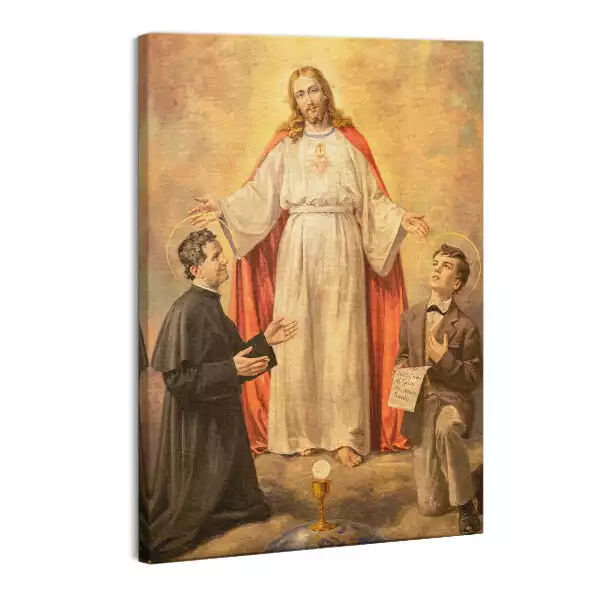 Obraz canvas Jezus Chrystus ze Świętymi