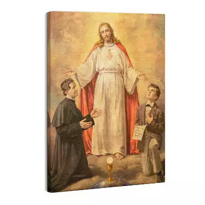 Obraz canvas Jezus Chrystus ze Świętymi