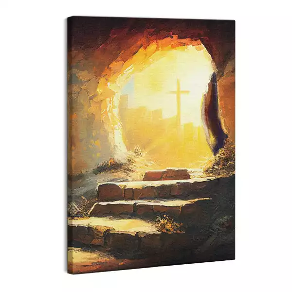 Obraz canvas Grób Pański Wielkanoc