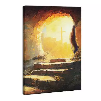 Obraz canvas Grób Pański Wielkanoc