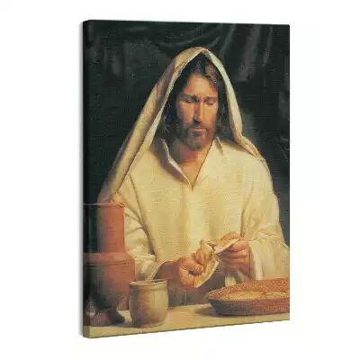 Obraz canvas Chrystus Jezus Łamiący Chleb