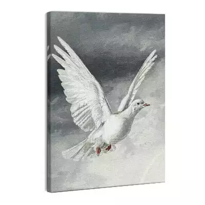 Obraz canvas Biały gołąb Duch Święty