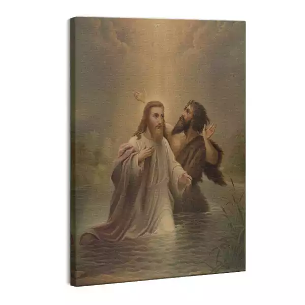 Obraz canvas Chrzest Święty Jezusa