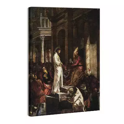 Obraz canvas Jezus przed piłatem