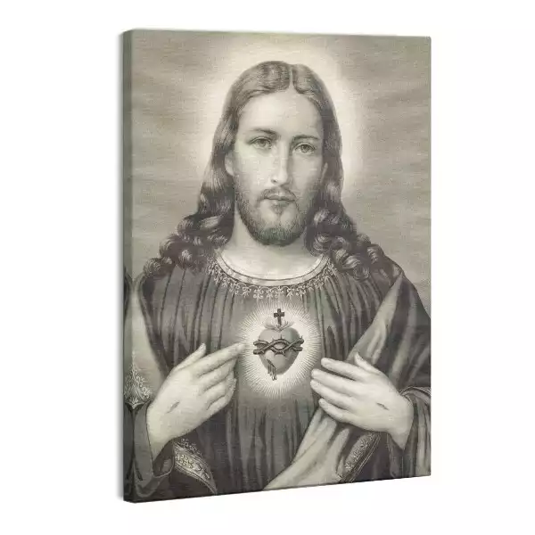 Obraz canvas Portret Serca Jezusa Chrystusa