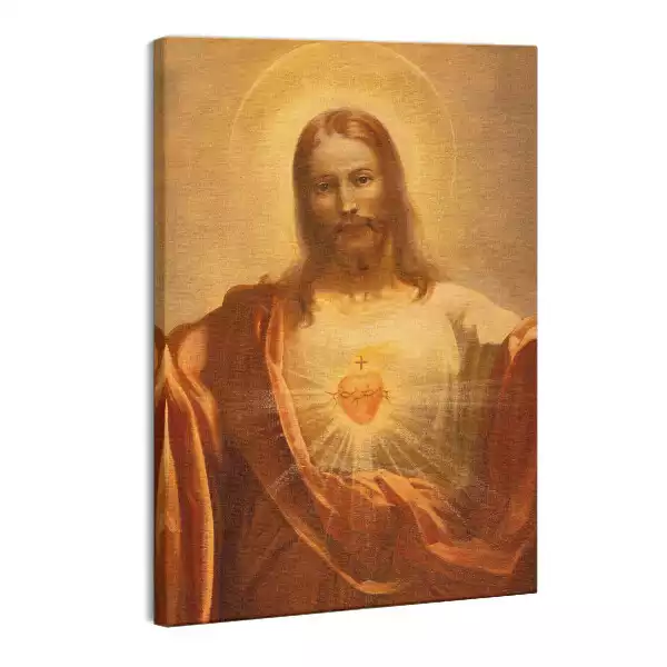 Obraz canvas Serce Jezusa Portret