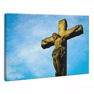 Obraz na płótnie Jezus ukrzyżowany