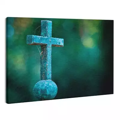 Zdjęcie na płótnie Stary kamienny krzyż