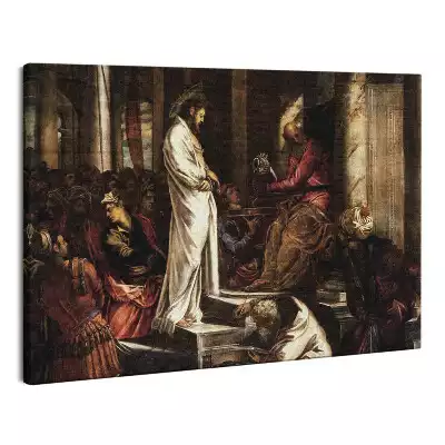 Obraz canvas Jezus przed piłatem