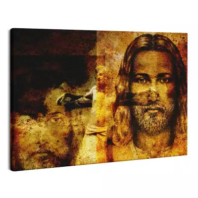 Obraz canvas Wizerunek twarzy Jezusa