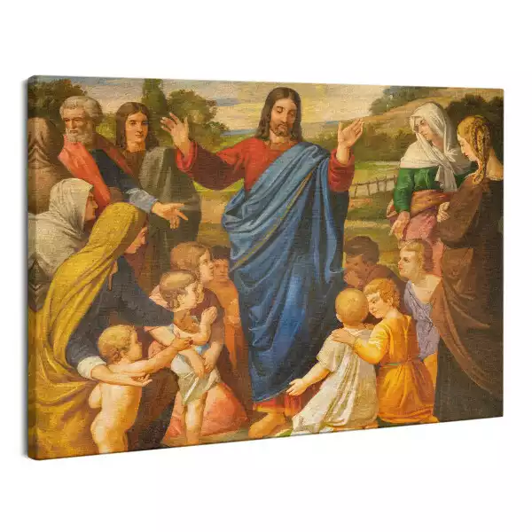 Obraz na płótnie Jezus Chrystus wśród dzieci