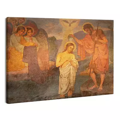 Obraz na płótnie abstrakcja Chrzest Świety Jezusa Chrystusa