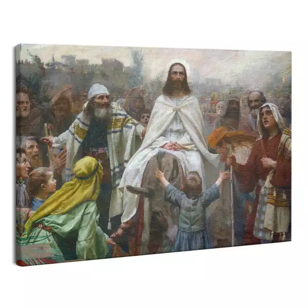 Obraz na płótnie Jezus Chrystus Niedziela Palmowa