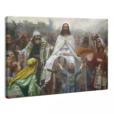 Obraz na płótnie Jezus Chrystus Niedziela Palmowa