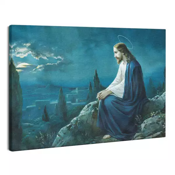 Obraz na płótnie abstrakcja Modlitwa Jezusa w Ogrodzie