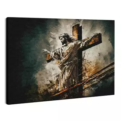 Obraz canvas Jezus Chrystus na Krzyżu