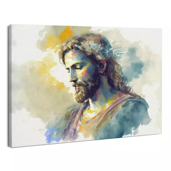 Obraz na płótnie abstrakcja Jezus Malowidło Modlitwa