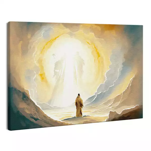 Obraz na płótnie abstrakcja Zbawiciel Jezus w Niebie