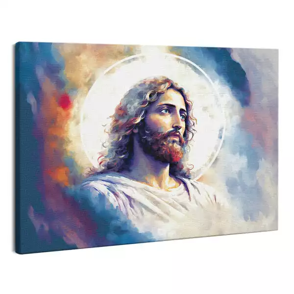 Obraz canvas Malowany Portret Jezusa