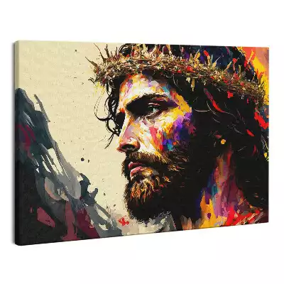 Obraz canvas Jezus W Koronie Cierniowej