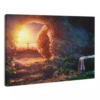 Obraz na płótnie abstrakcja Grota Zmartwychwstania Jezusa